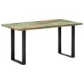 vidaXL Jedálenský stôl 160x80x75 cm, recyklovaný masív