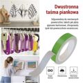 Pena obojstranná páska EMOS F6090 20 mm / 3 m, zelená