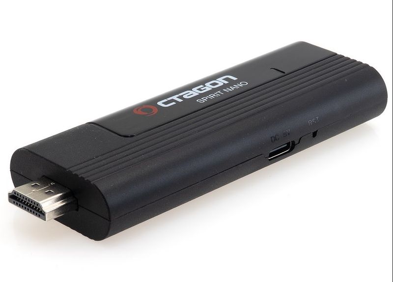 Android stick OCTAGON SPIRIT NANO 4K UHD HDR10+ ANDROID TV