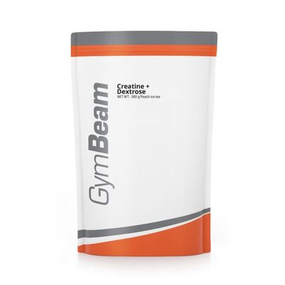 Kreatín + dextróza - GymBeam, broskyňa ľadový čaj