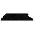 vidaXL Stolová doska tmavohnedá 100x80x2,5 cm dubový masív obdĺžnikový