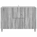 vidaXL Servírovacia skriňa so zásuvkou Sivá sonoma 89 x 34,5 x 62 cm