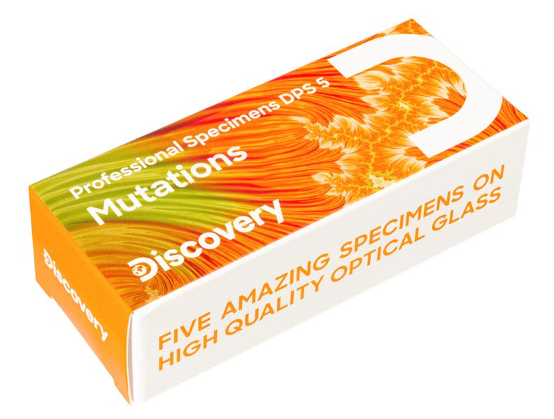 Sada mikropreparátov Levenhuk Discovery Prof DPS 5. „Mutácie“