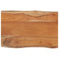 vidaXL Stolová doska 60x40x2,5 cm obdĺžnik masívna akácia živá hrana