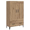 vidaXL Highboard Dub artisan 70 x 31 x 115 cm Kompozitné drevo