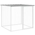 vidaXL Klietka pre kurčatá strecha bledosivá 1003x98x90 cm poz. oceľ