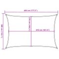 vidaXL Tieniaca plachta 160 g/m² bledozelená 3x4,5 m HDPE