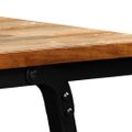 vidaXL TV stolík z recyklovaného teakového dreva, 110x35x30 cm