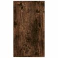vidaXL Lavica na topánky dymový dub 103x30x55 cm spracované drevo