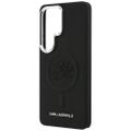 Karl Lagerfeld puzdro Embossed Ring Initials MagSafe pre Samsung Galaxy S26 Ultra čierne