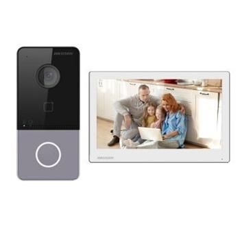 KIT IP videotelefónu, dvernej stanice + bytový monitor + switch
