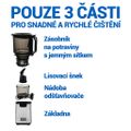 TESLA SlowJuicer SJ770 XXL Deluxe - nízkootáčkový šnekový odšťavovač