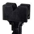 Gumová podložka pre podstavec pod auto MECHANIC CAR STAND PRO 6T, 102x47x50 mm SIXTOL
