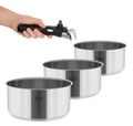 Súprava hrncov TEESA Cook Expert Single Hand TSA0148 3ks Sada hrnců TEESA Cook Expert Single Hand TSA0148 3ks