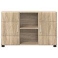 vidaXL Servírovacia skriňa FLORIN 88,5 x 30,5 x 55,5 cm Sonoma dub