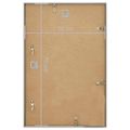 vidaXL Fotorámiky na stenu, koláž 3 ks, strieborné 50x70 cm, MDF
