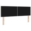 vidaXL LED hlavová doska s LED pásikmi Svetlosivá 144 cm Zamat