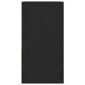 vidaXL Nočné skrinky so zásuvkou 2 ks čierny dub 35x34x66,5 cm