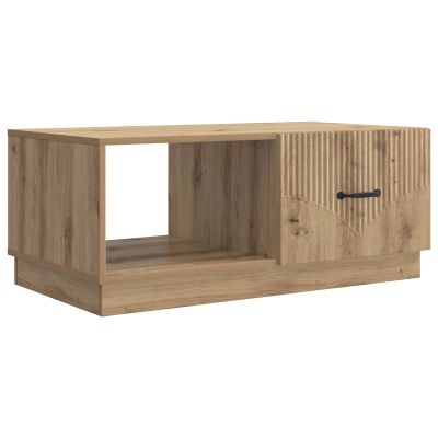 vidaXL Konferenčný stolík Dub artisan 90 x 50 x 37 cm Kompozitné drevo