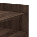 vidaXL Konferenčný stolík hnedý dub 100x50x50 cm kompozitné drevo