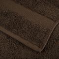 vidaXL Prémiové uteráky do sauny SOLUND 2 ks hnedé 80x200 cm 600 g/m2