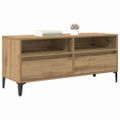 vidaXL TV skrinka 100 x 34,5 x 44,5 cm Remeselný dub