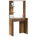 vidaXL Stôl Staré drevo Kompozitné drevo 78,5 x 37 x 154,5 cm