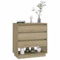 vidaXL Komoda dub sonoma 70x41x75 cm spracované drevo