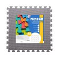 Ochranná puzzle podložka MP10 ružovo-šedá