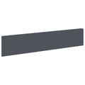 vidaXL Obrubník trávnika 20 ks 100 x 22 cm Oceľ Antracitová