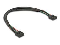Kábel USB 2.0 pin header female 2,54 mm
