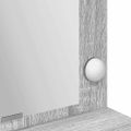 vidaXL Toaletný stolík Sivý Sonoma 100 x 41 x 135 cm Kompozitné drevo