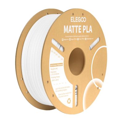 Matné vlákno PLA ELEGOO (biele)
