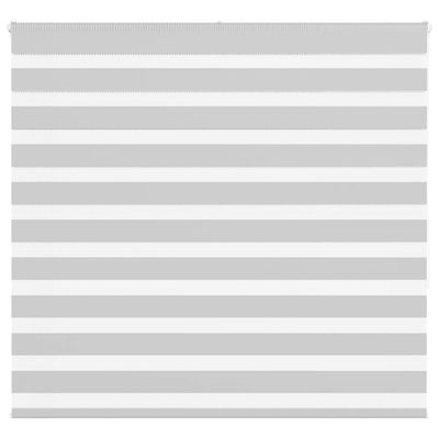 vidaXL Zebra roleta svetlosivá 165x150cm šírka látky 160,9cm polyester