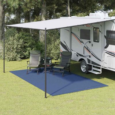 vidaXL Koberec do stanu Modrá 200 x 200 cm Polyester