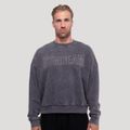 Mikina Persistence Washed Gray - GymBeam, veľkosť S