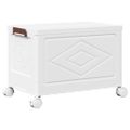vidaXL stohovateľný úložný box s kolieskami 28 L 48,5x29,5x33 cm