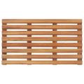vidaXL Kúpeľňové predložky 2 ks masívne akáciové drevo 56x37 cm