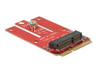 Radič úložiska - M.2 - 1 kanál - M.2 karta - PCIe Mini Card