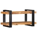 vidaXL Nástenná polica 70x33x35 cm Akácia z masívneho dreva