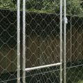 vidaXL Klietka pre psa s strechou Strieborná 600 x 200 x 256 cm
