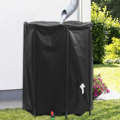 vidaXL Nádrž na vodu s kohútikom skladacia 750 l PVC
