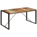 vidaXL Jedálenský stôl 160x80x75 cm, recyklovaný masív