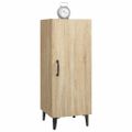 vidaXL Komoda dub sonoma 34,5x34x90 cm spracované drevo
