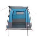 vidaXL Párty stan 4-miestny Modrá 185T Polyester s PU náterom