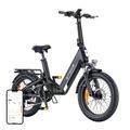 Elektrický bicykel ENGWE L20 3.0 BOOST 250 W s 20-palcovými kolesami (čierny)