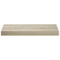 vidaXL Plávajúca nástenná polica, dubová 50x23,5x3,8 cm, MDF