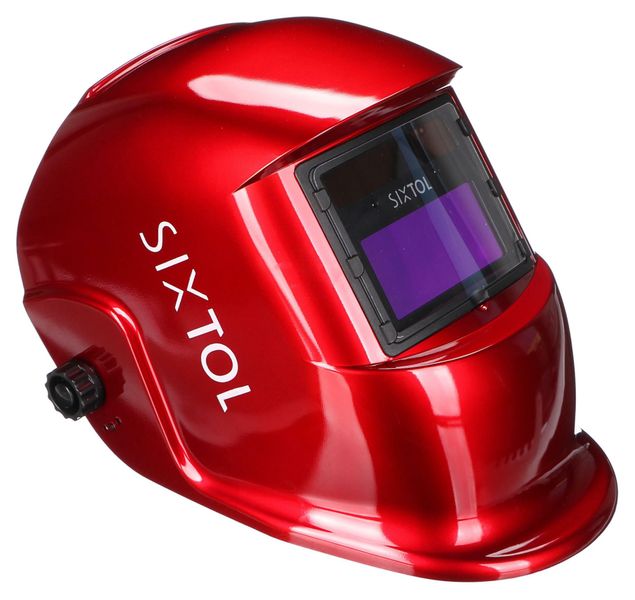 Svářecí kukla samostmívací WELDING MASK 2, červená SIXTOL