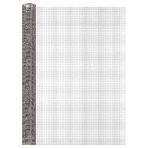 vidaXL Sieťová obrazovka 120 x 500 cm 3 Mesh Nerezová oceľ 201