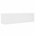 vidaXL Kuchynský stojan Stohovateľný Biely 50x15x16 cm Upravené drevo